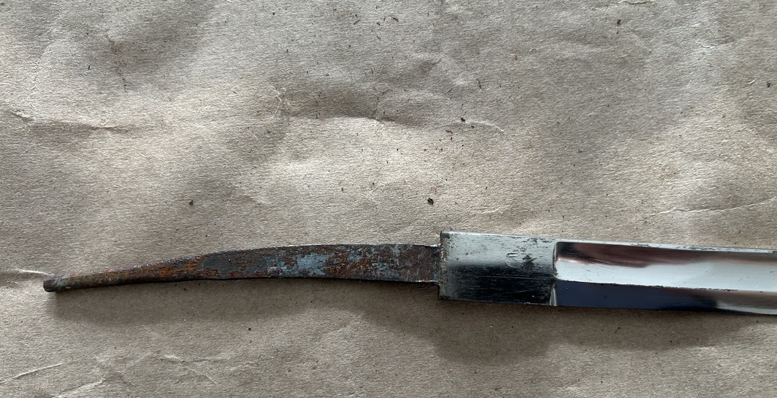 GERMAN SWORD BAVARIAN INFANTRY OFFICER SWORD BLADE ETCHED WW1 ERA