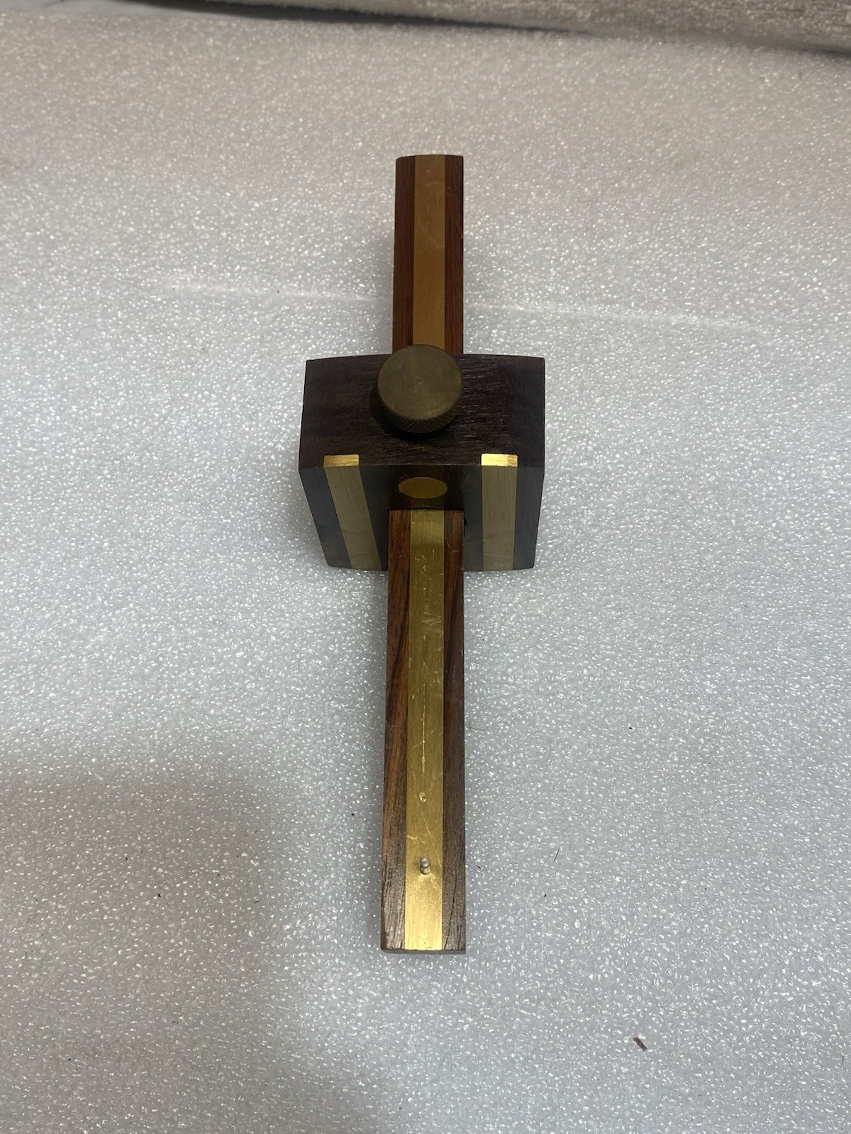 BEAUTIFUL Rosewood Brass Marking Gauge CROWN TOOLS?