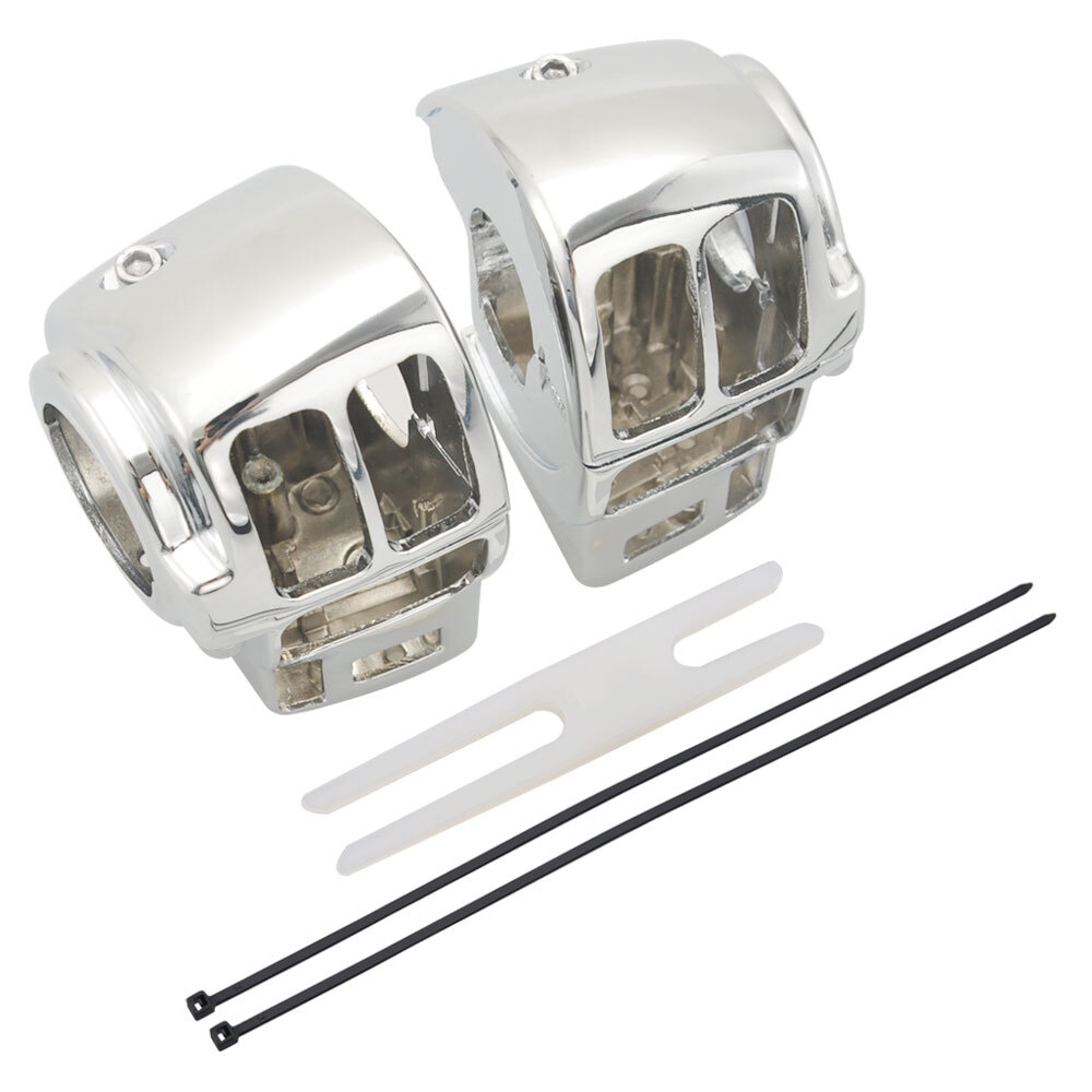 Chrome Switch Housing Cover For Harley Touring Electra Street Glide Road King