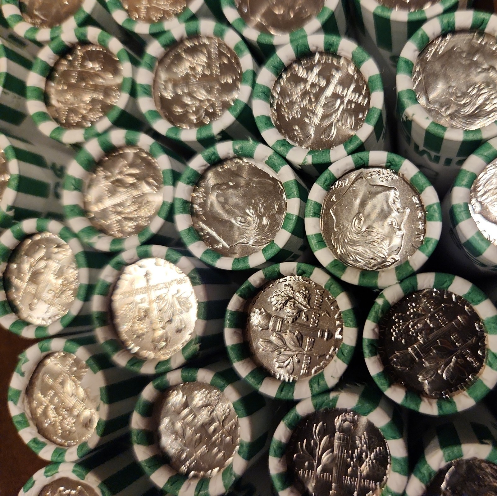 2025 P Uncirculated Roosevelt DIME ROLL Fresh From The Mint!! Free Shipping