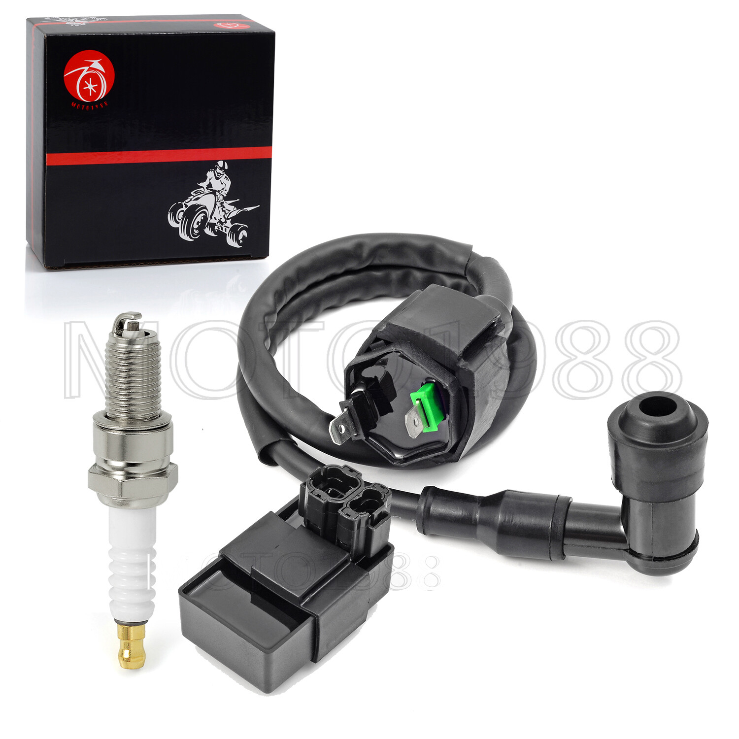 CDI Box Ignition Coil Spark Plug For HONDA CRF100F CRF80F XR80R XR100R 1992-2013