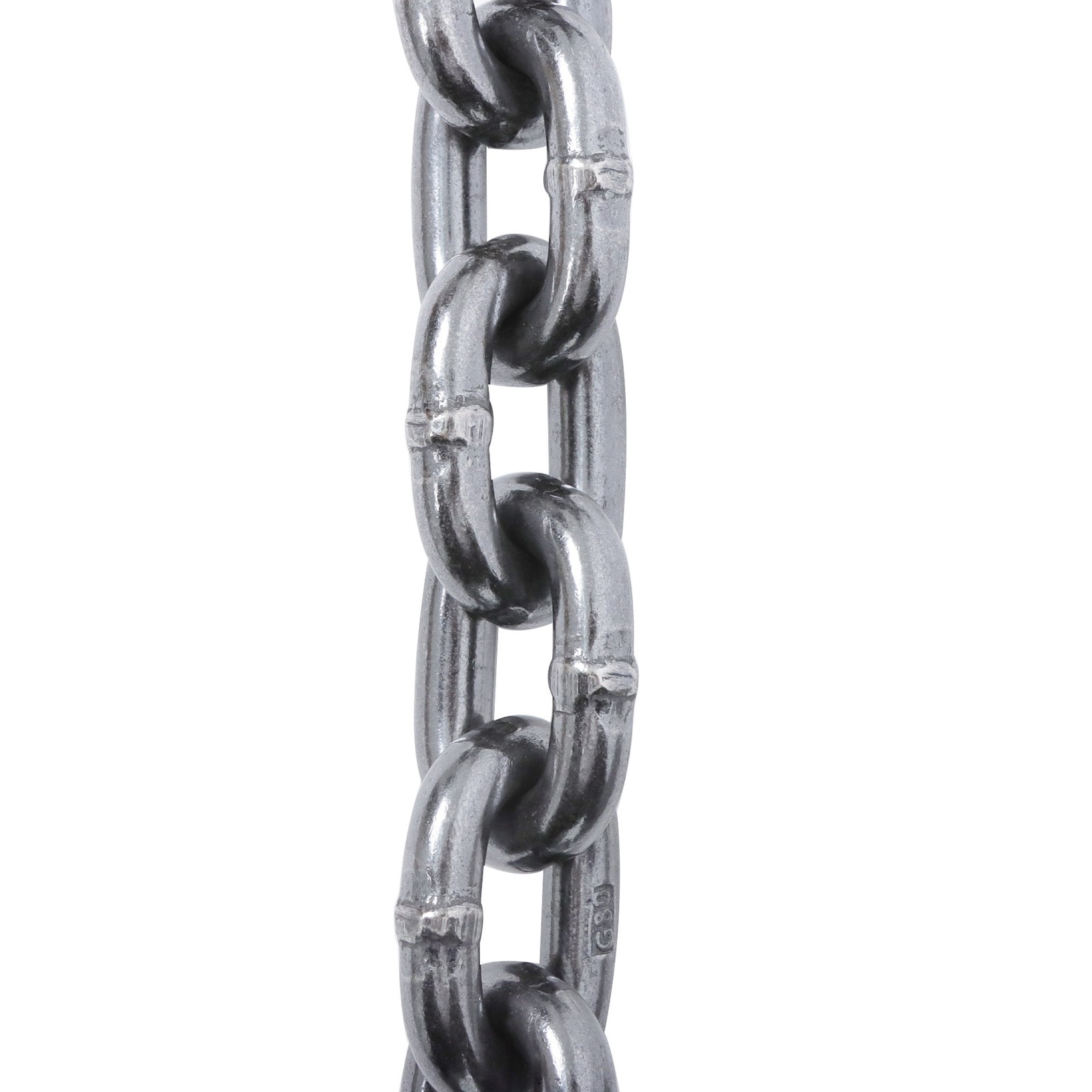 Chain Sling 3/8" x 10Ft 7100lbs G80 Lifting Chains with 2 Legs & Adjuster Hooks