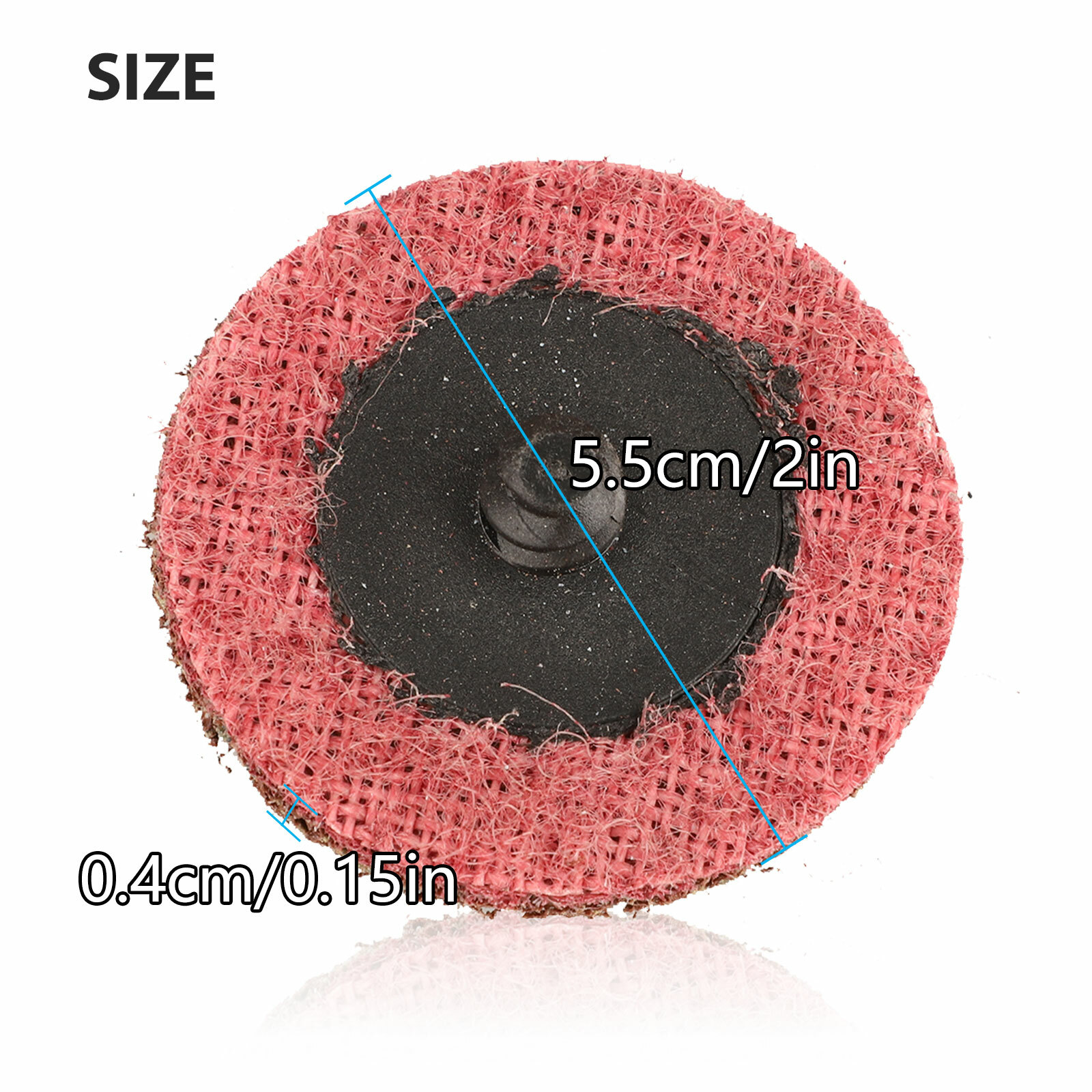 50x 2 inch Medium Surface Conditioning Discs Roll Lock Die Grinder Sanding Pads