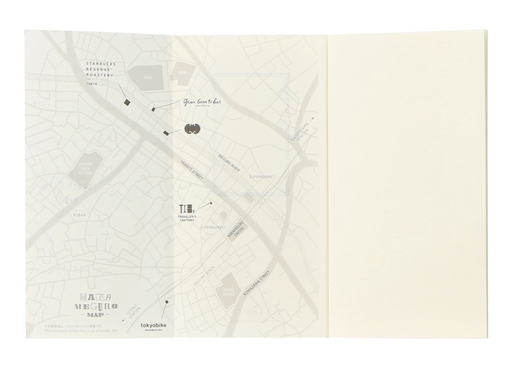 TRAVELER'S notebook Starbucks Reserve Roastery Tokyo Refill Nakameguro Blank