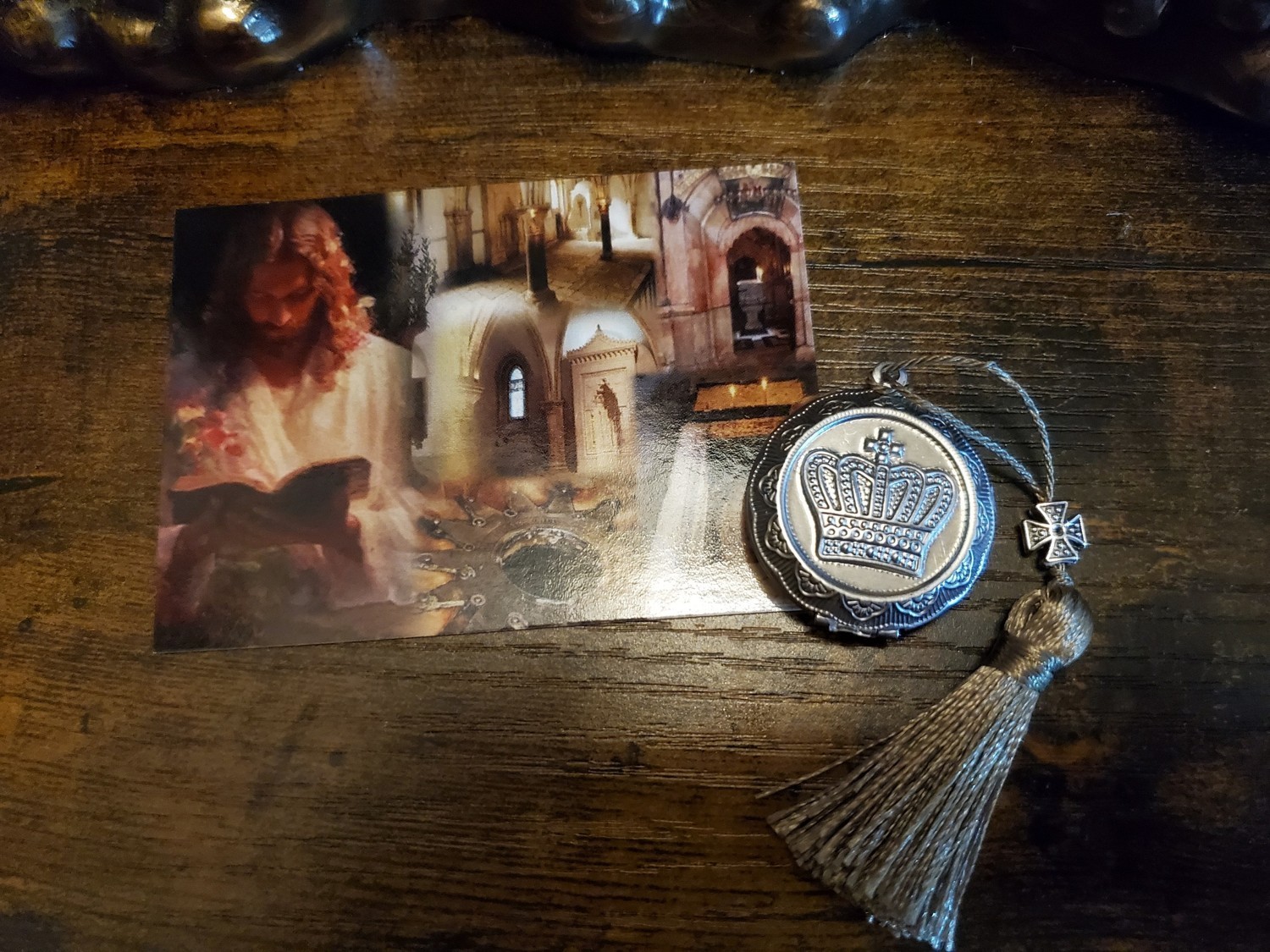 Life of Jesus Locket Nativity, Church of Ascension, Cenacle, Tomb of Jesus