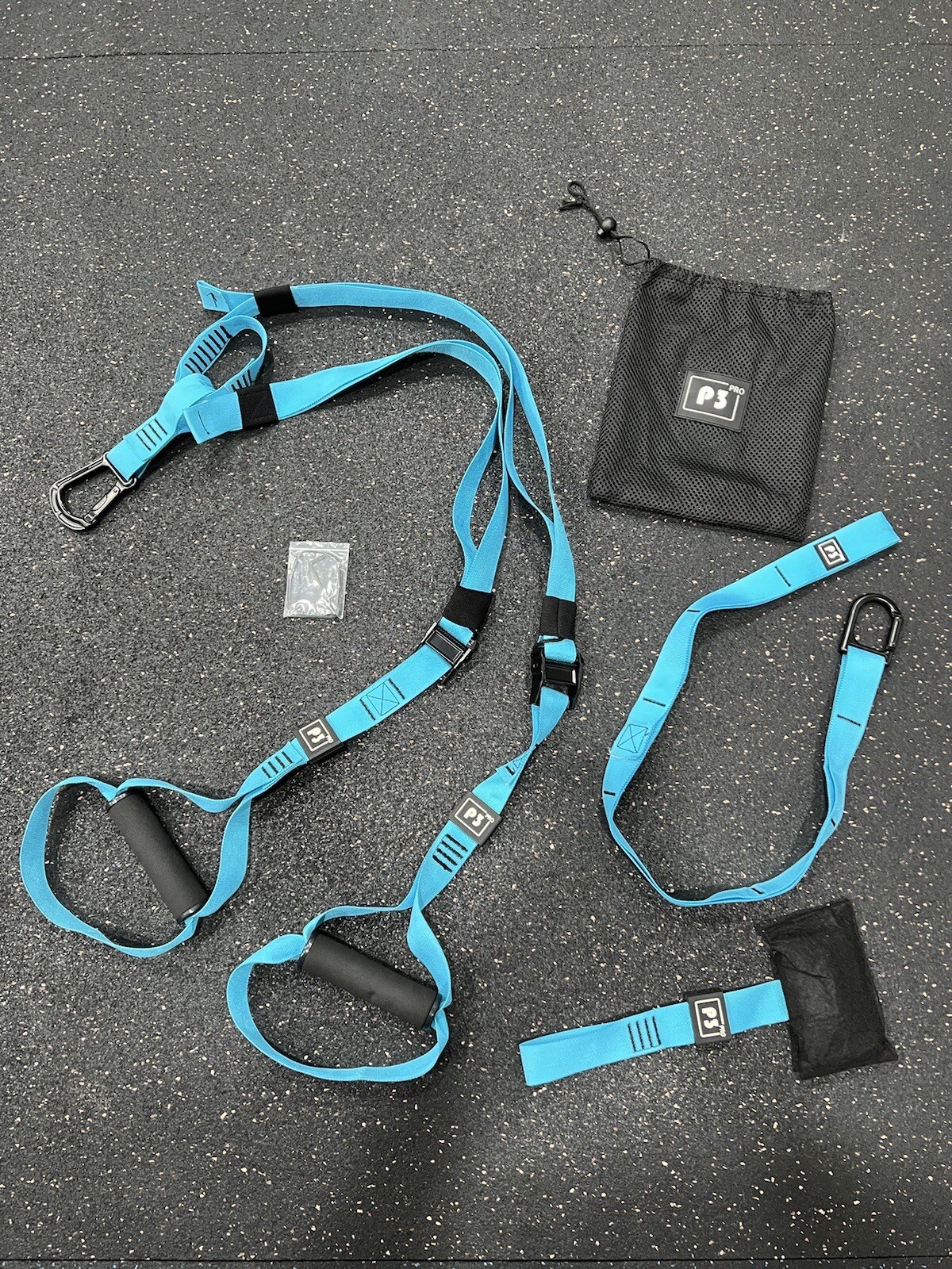 (P3) Pro suspension straps, bodyweight training straps, indoor/outdoor training