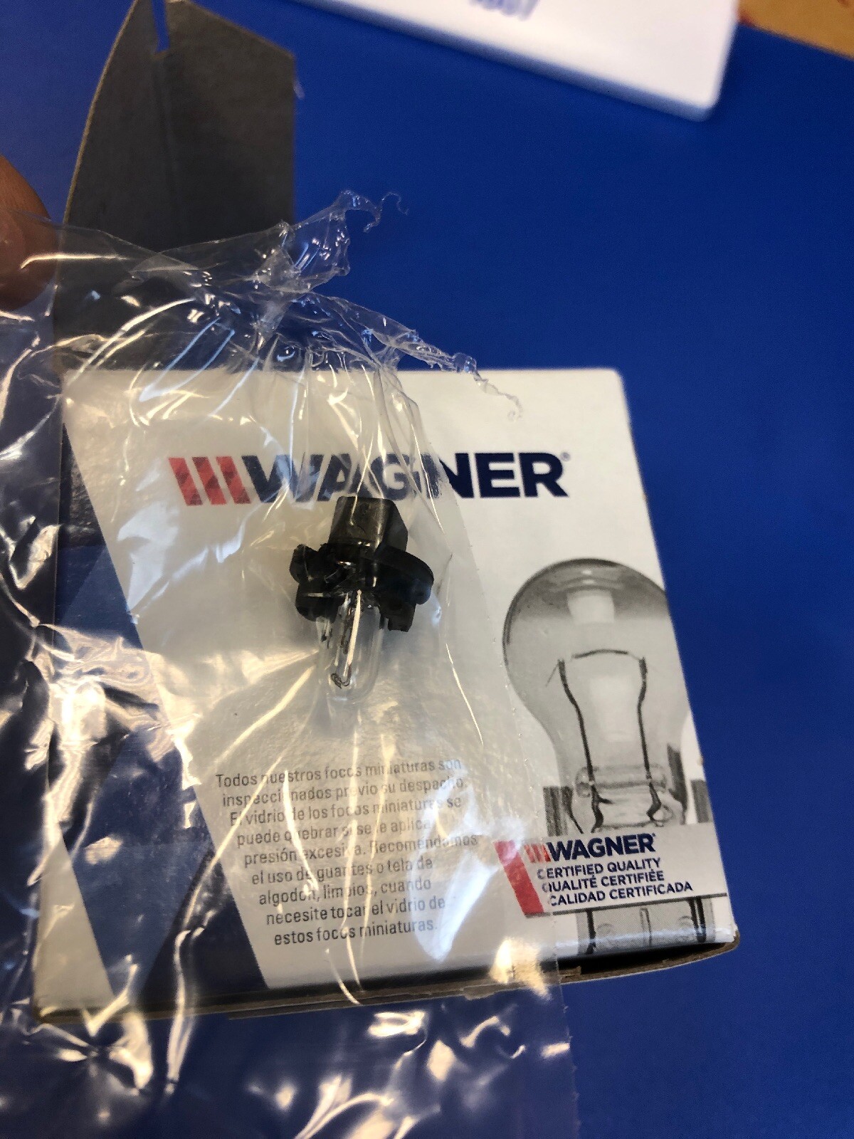 Instrument Panel Light Bulb Wagner Lighting PC74