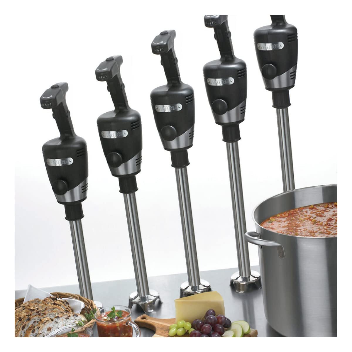 Waring Commerical WSB50 Big Stix Heavy Duty Immersion Blender, 12" Removable