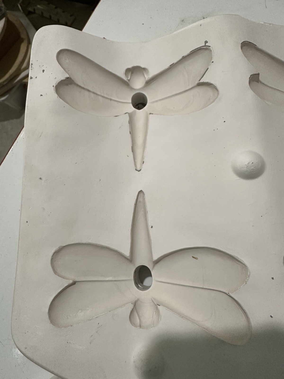 Clay Magic Inc 4119 Four Pack Dragonfly 2019 Ceramic Slip Mold
