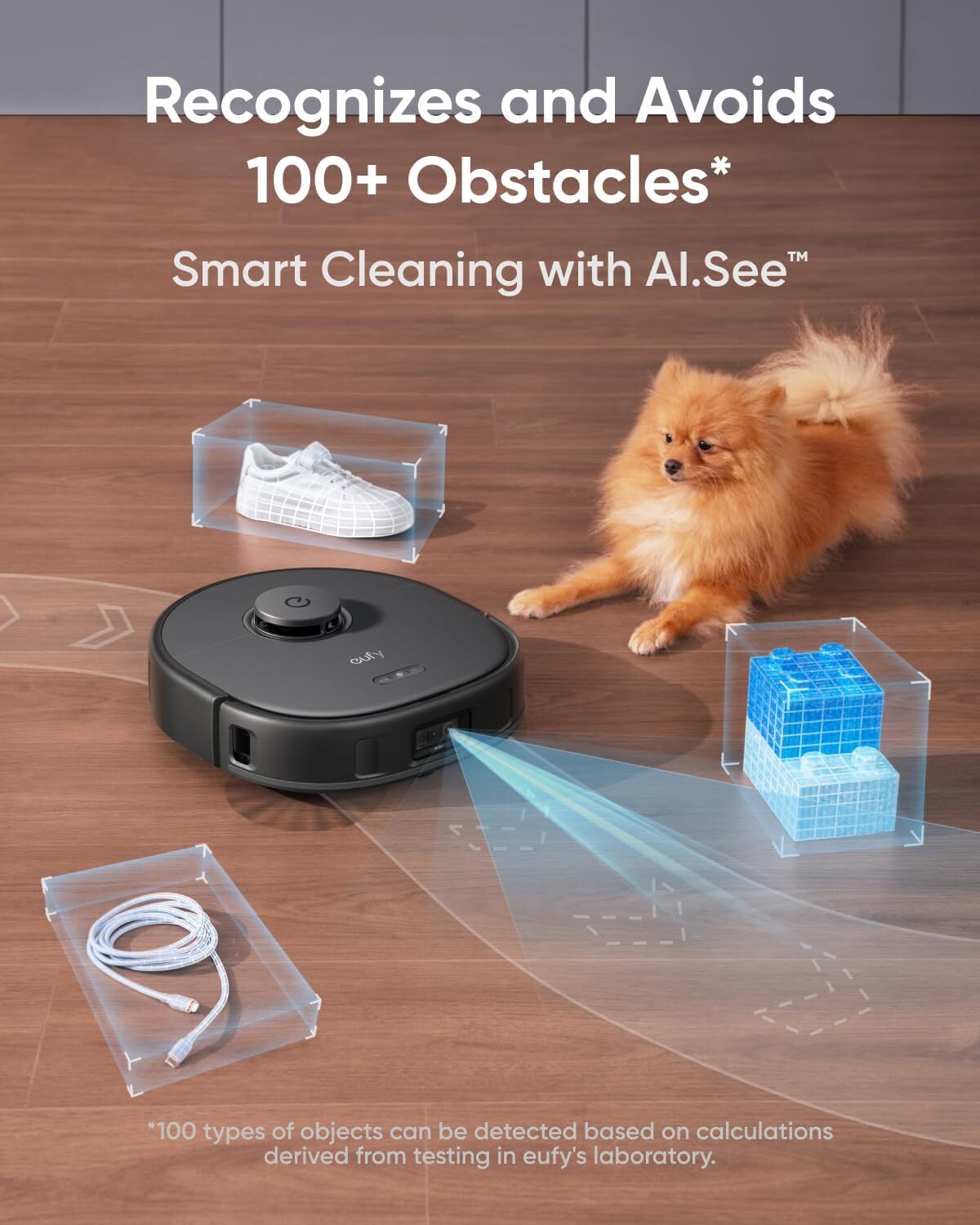 eufy X10 Pro Omni Robot Vacuum Dual Mops Wash&Dry 8000Pa Self Emptying|Refurbish