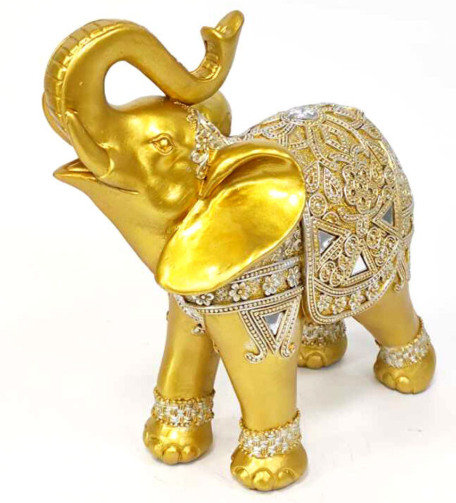 Feng Shui Collectible Lucky elephant statue figurine for home decor Holiday Gift
