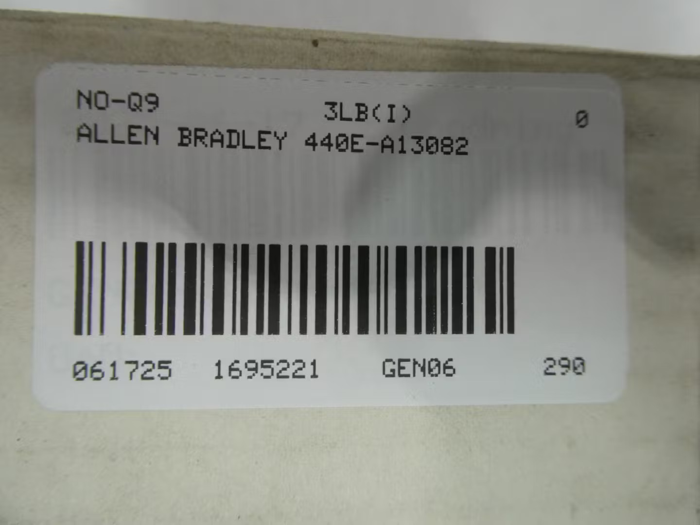 Allen Bradley 440E-A13082 Installation Kit