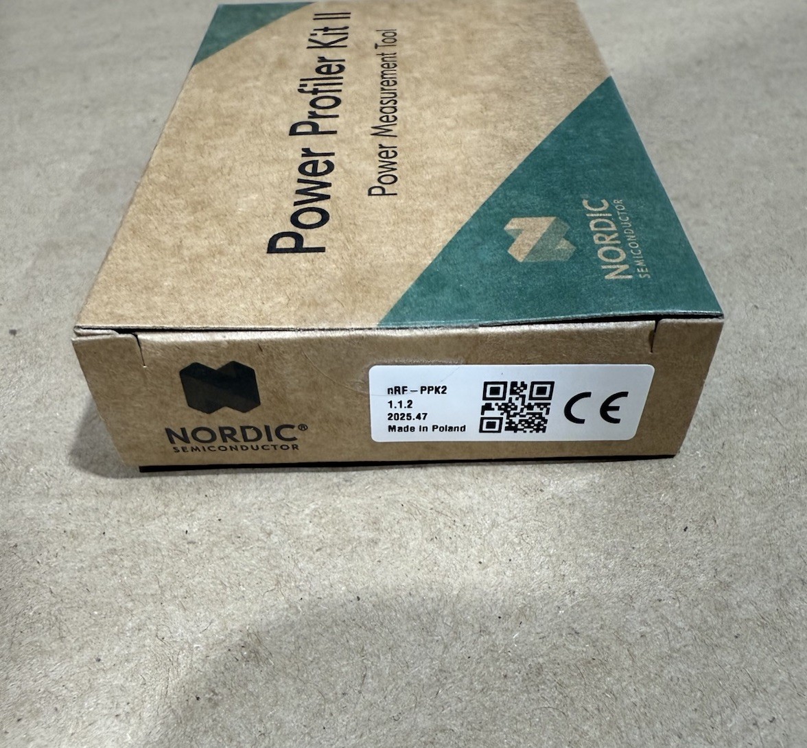 New Nordic NRF-PPK2 Power Profiler Kit II current monitor
