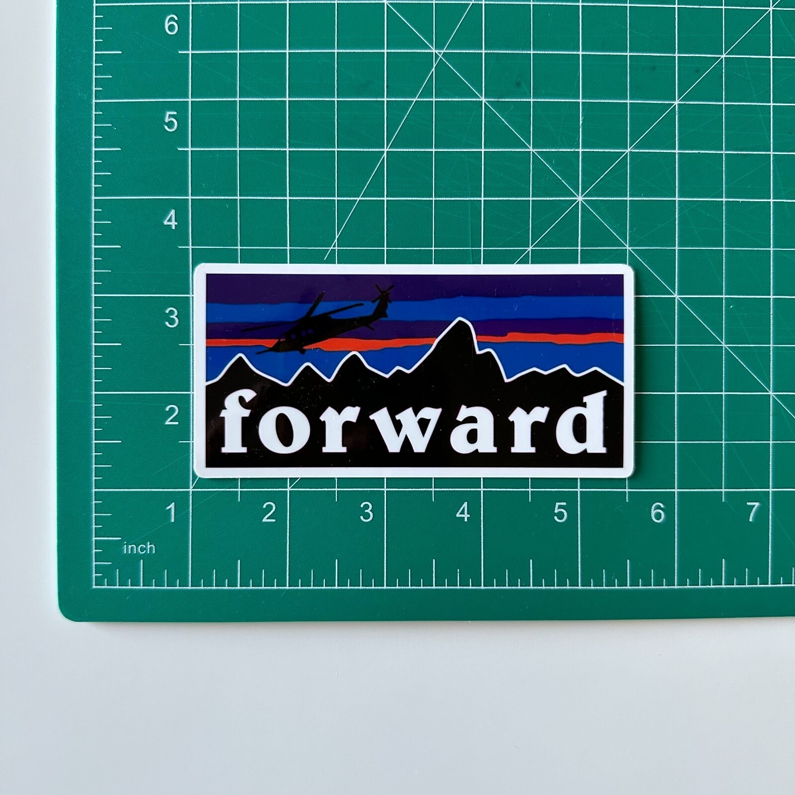 Forward Observations Group Pata Sticker, FOG NOT Supdef wrmfzy