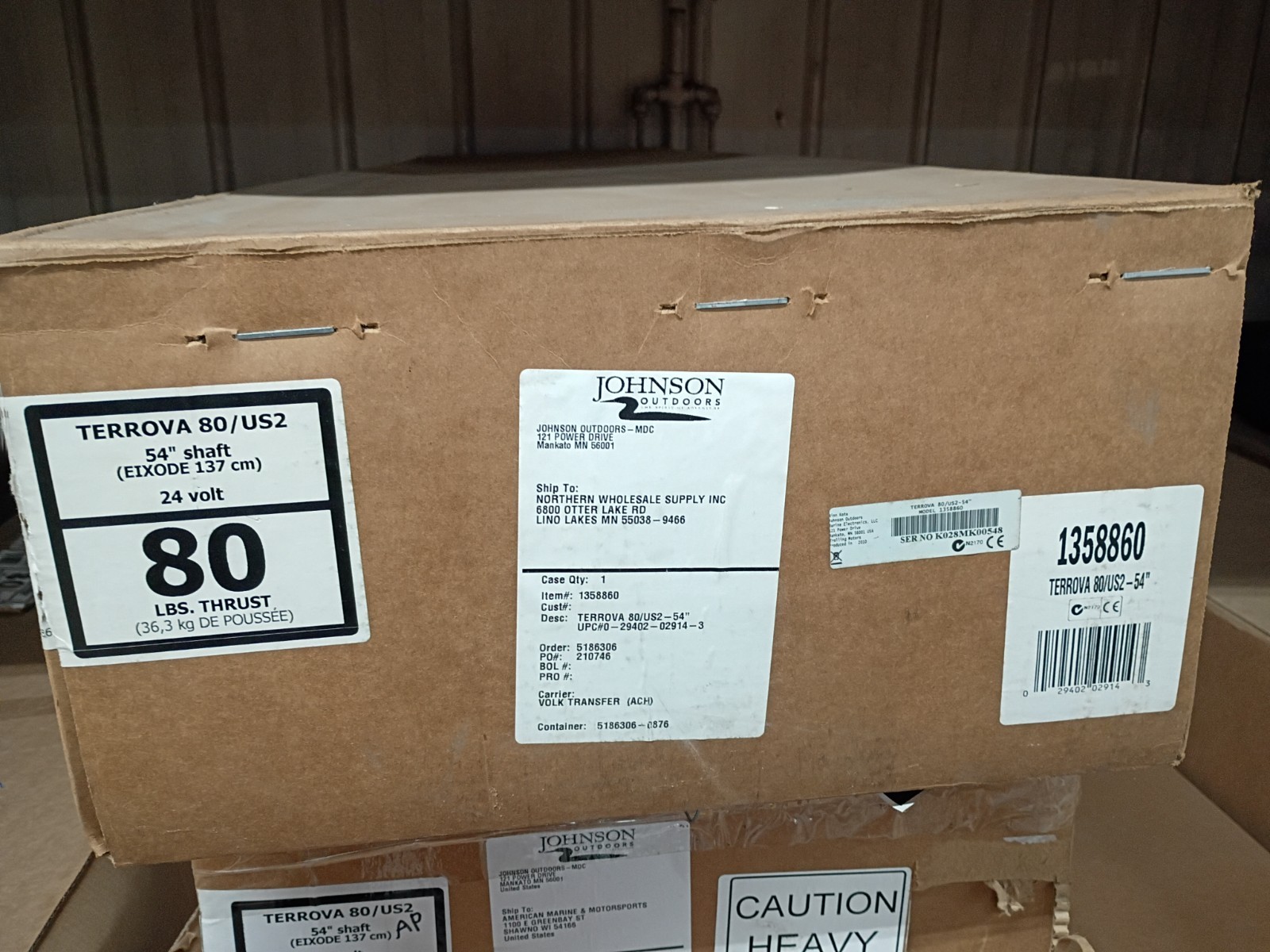 MINN KOTA 1358860 TERROVA 80/US2 24V 54" BOW MT