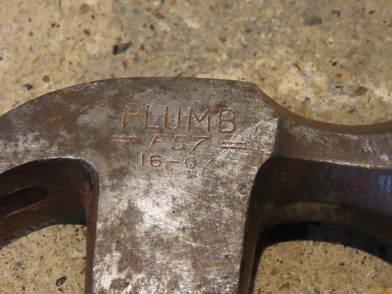 Lot of 4 Hammers Claw Rip Ball Peen Hatchet. 1 Plumb