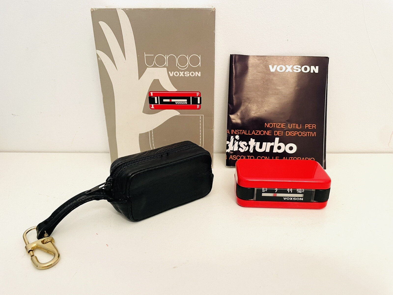🟠 VOXSON TANGA Car Stereo NOS Back of Stock Bonetto Design