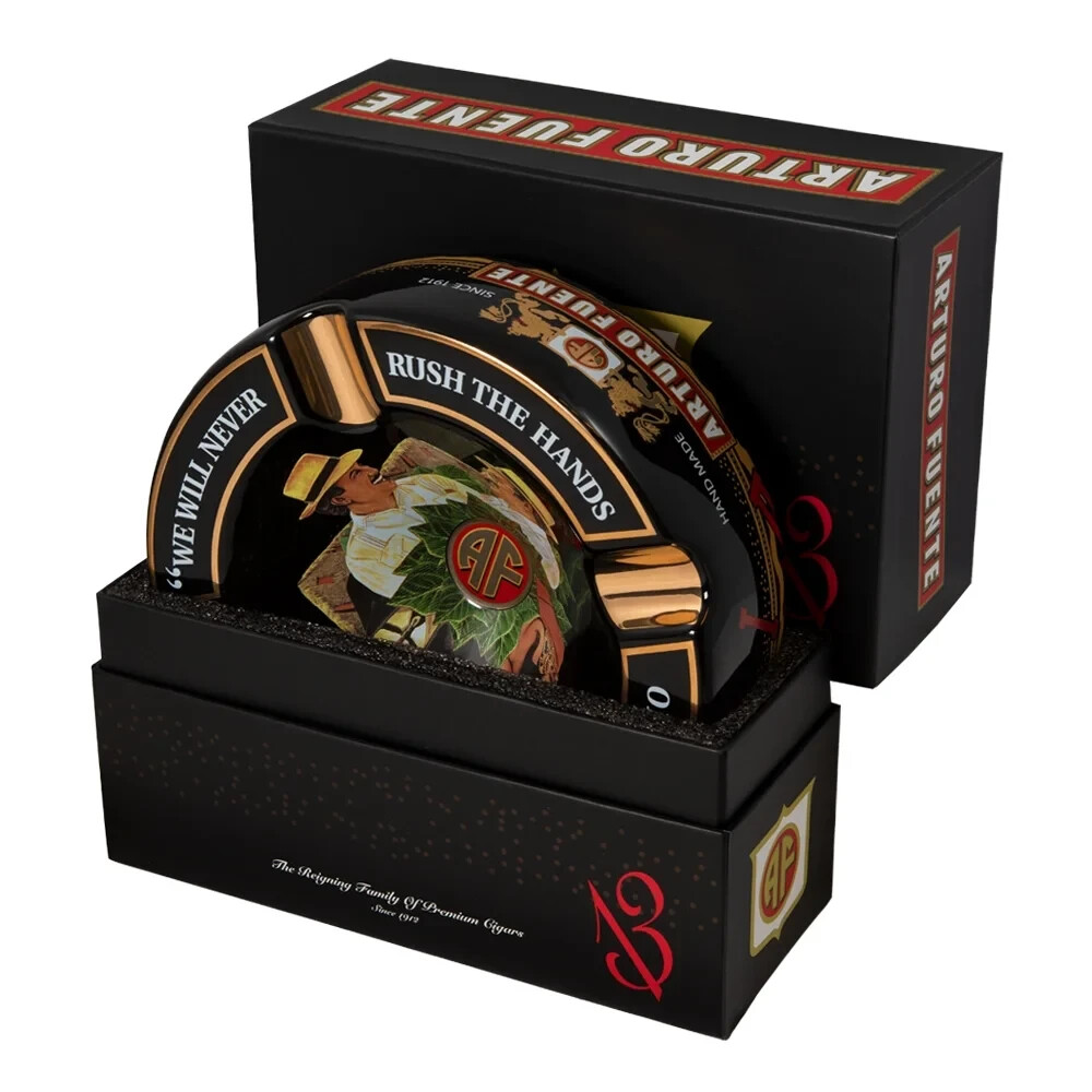Arturo Fuente Ceramic Cigar Ashtray - Black