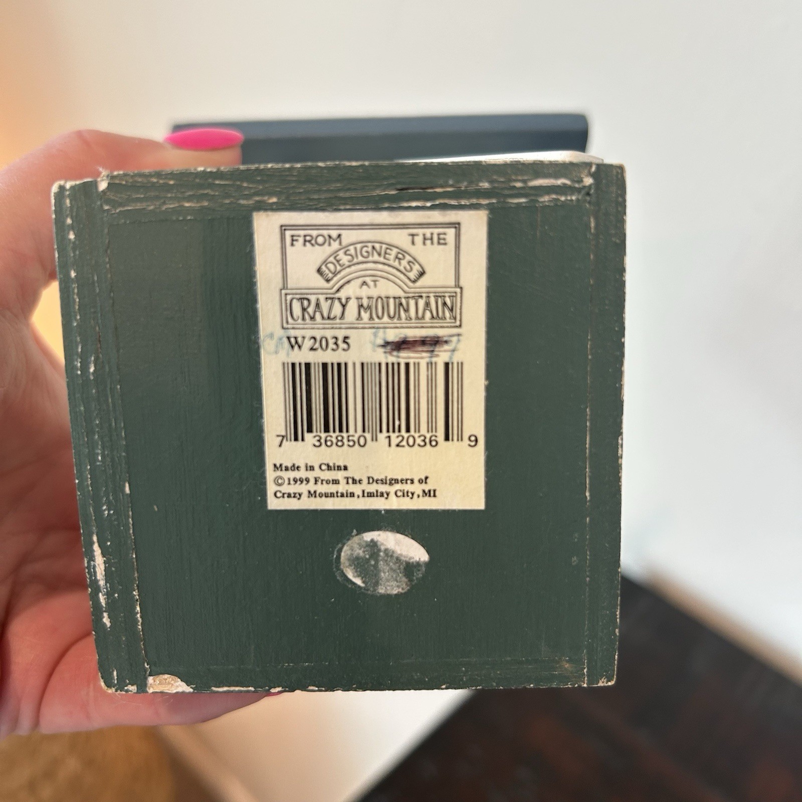 Vintage Bee Cottage Bird House Honey Bee Herbs 1999 Made In USA 6” Tall