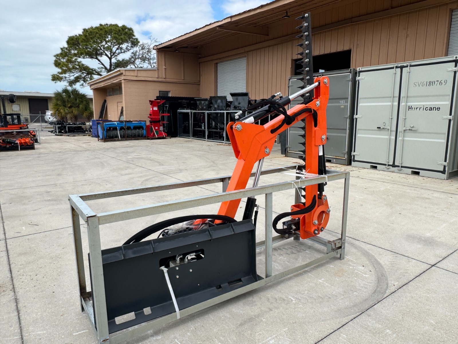 72" Skid Steer Sickle Bar Mower Attachment Heavy Duty 20-25 GPM Universal