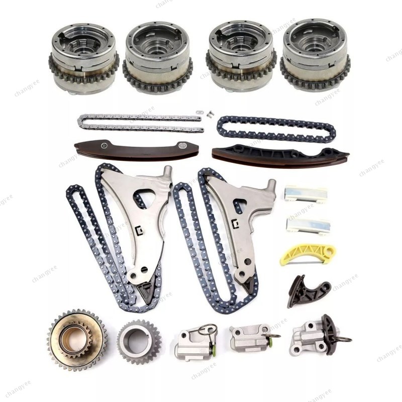 Camshaft Adjuster Timing Chain Kit for Mercedes ML350 C300 E350 3.0 3.5L M276