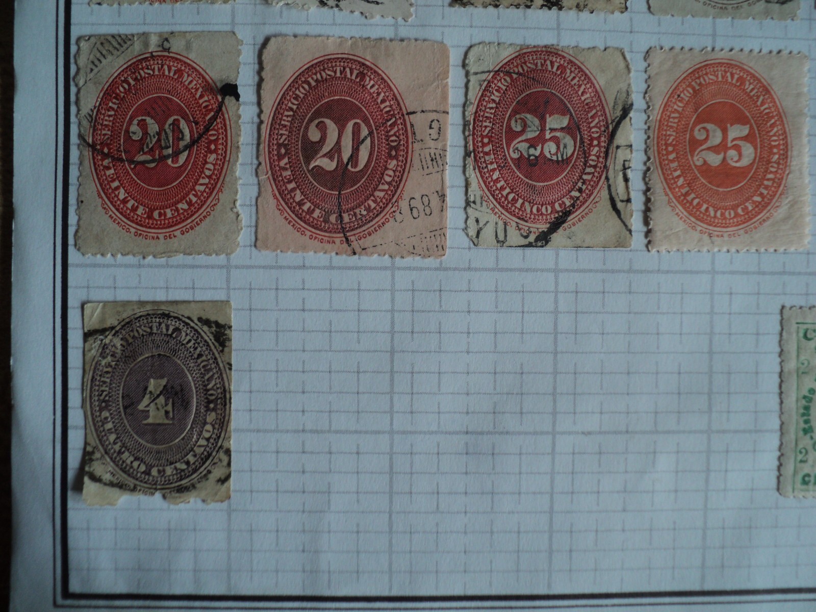 SUPER Mexico Stamp Collection Very early