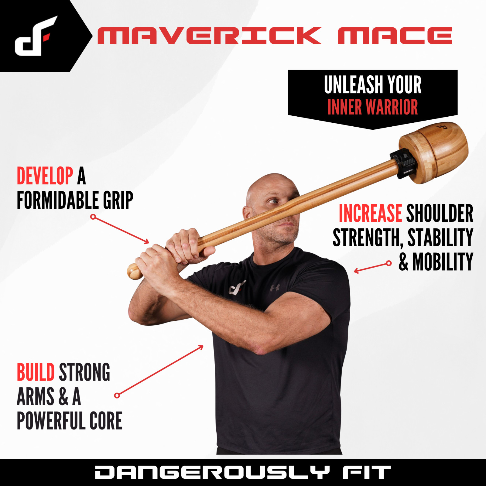 Maverick Mace Classic - Adjustable Macebell