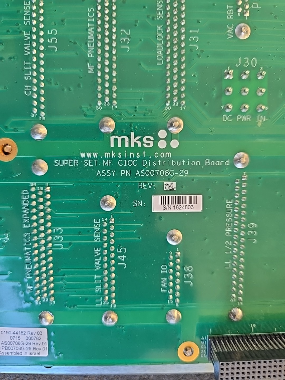 Applied Materials AMAT 0190-44183 Super Set MF CIOC Module Case W/ 0190-44182