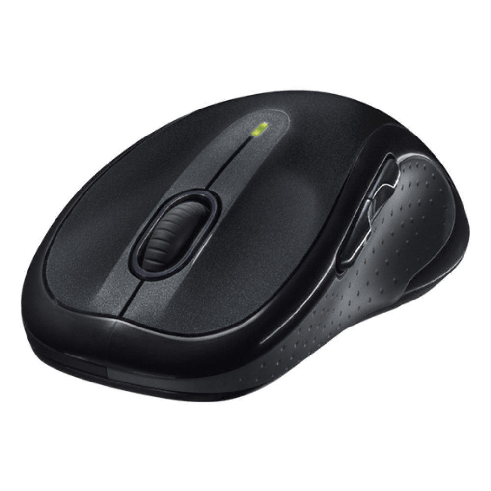 Logitech M510 Wireless Laser Mouse Dark Grey Includes USB Receiver & Batteries