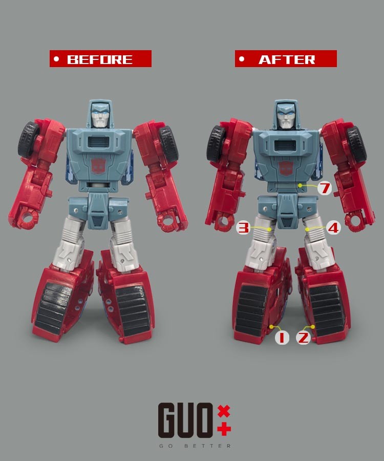 Pre-sale! GO BETTER 3D DIY Filler Upgrade Kit For SS86 Windcharger Filling Parts