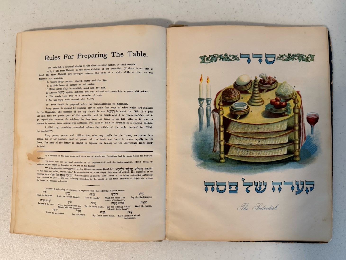 Chasam Sofer HAGGADAH PASSOVER Vienna WIEN 1928 JEWISH ART English RARE חתם סופר