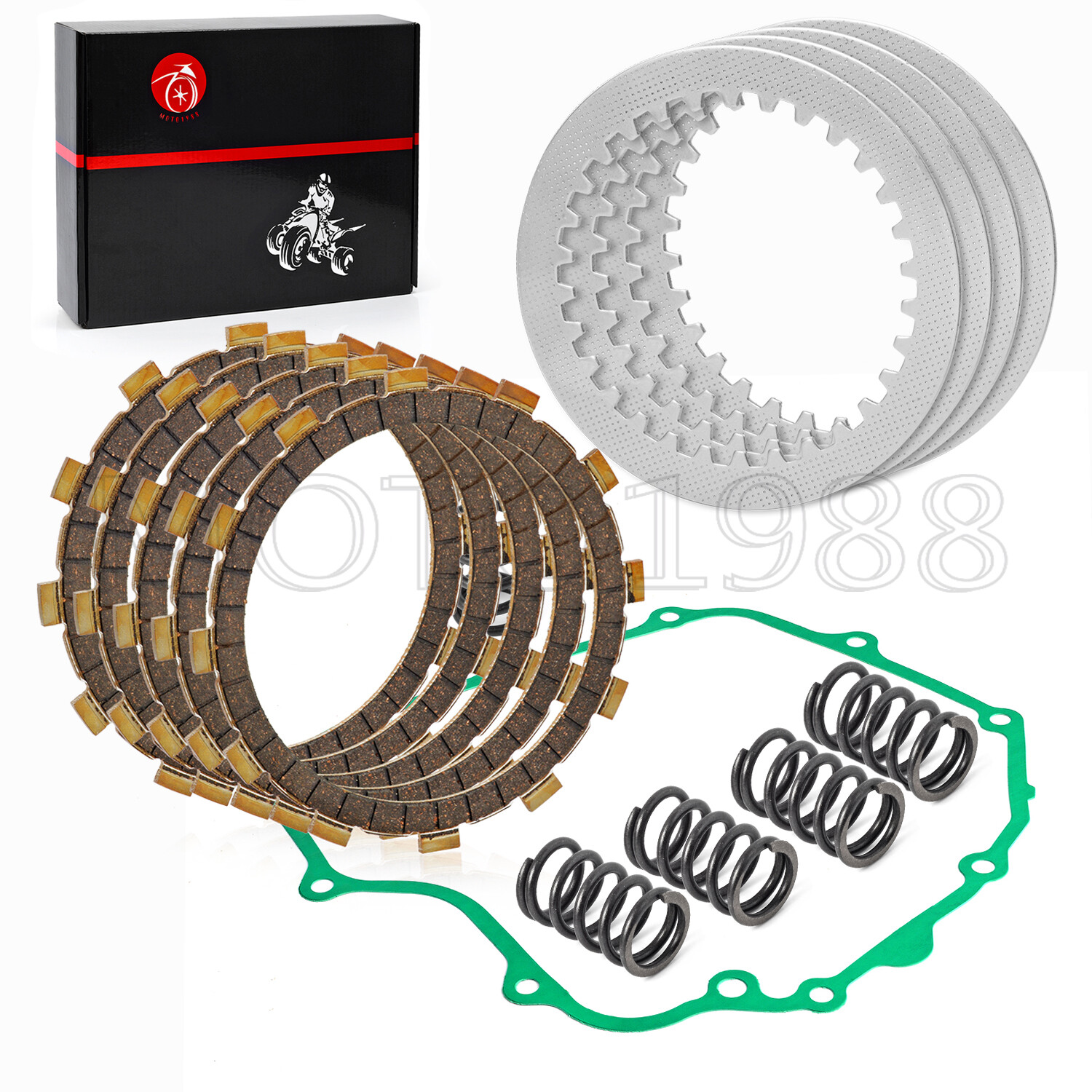 1988-2007 For Kawasaki Ninja 250R EX250 Clutch Heavy Duty Springs kit & Gasket