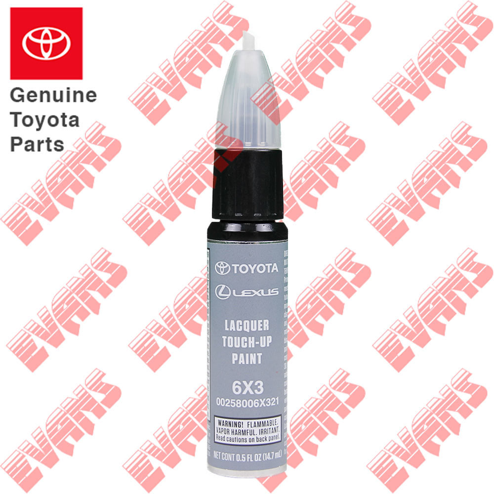 TOYOTA Genuine 00258-006X3-21 Lunar Rock Touch-Up Paint (0.5 fl oz, 14.7 ml)