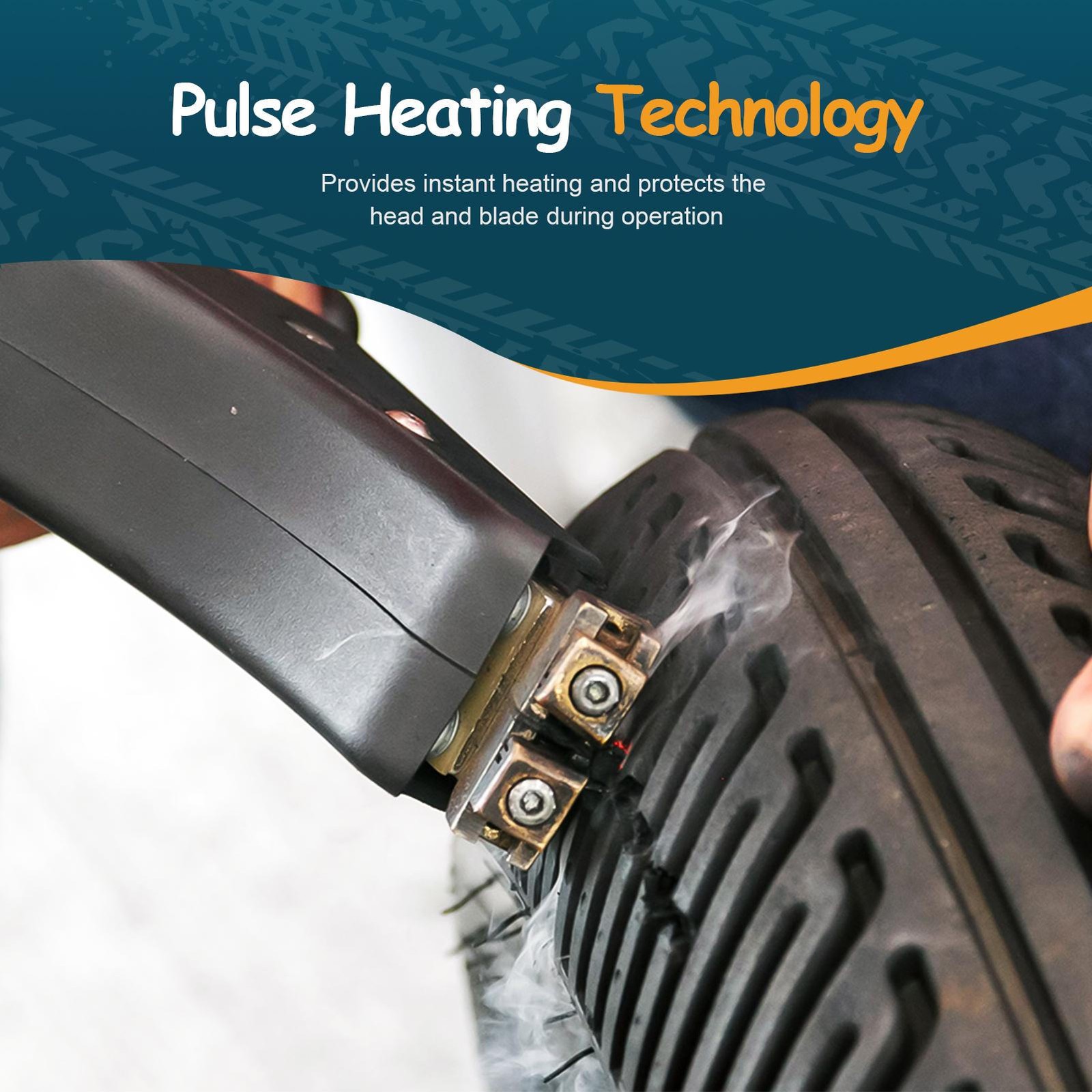 Tire Grooving Tool Cutter 1000W 110V, Professional Tire Groover Heated Machine--