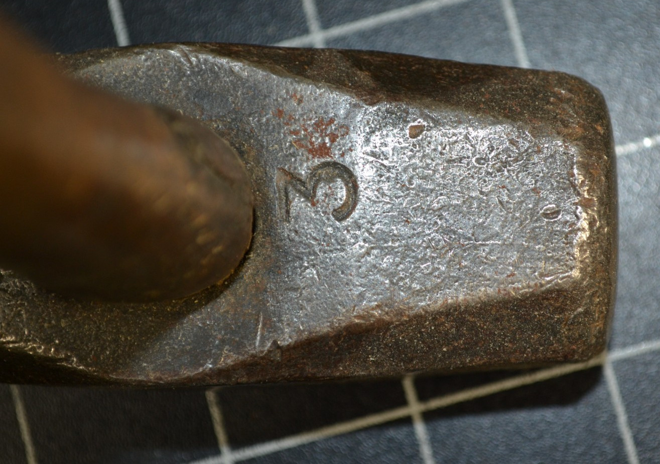 W. P. A. - WORKS PROGRESS ADMINISTRATION - OKLAHOMA WPA - 3# STRIKING HAMMER