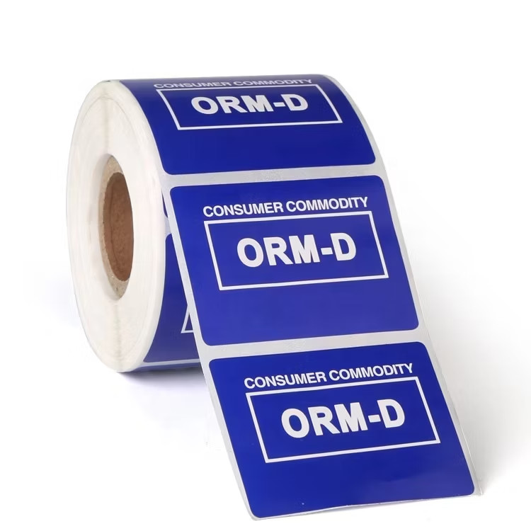 10 ORMD ORM-D 1.5 x 2.5 inch other HAZMAT Qty Shipping Label Sticker UPS Fedex