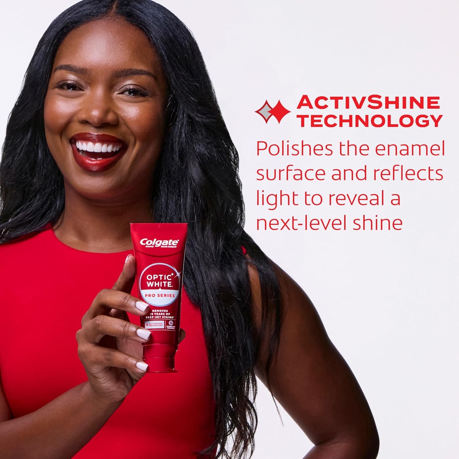 Colgate Optic White Pro Series High Impact White, 3 Pack, Teeth Whitening Toothp