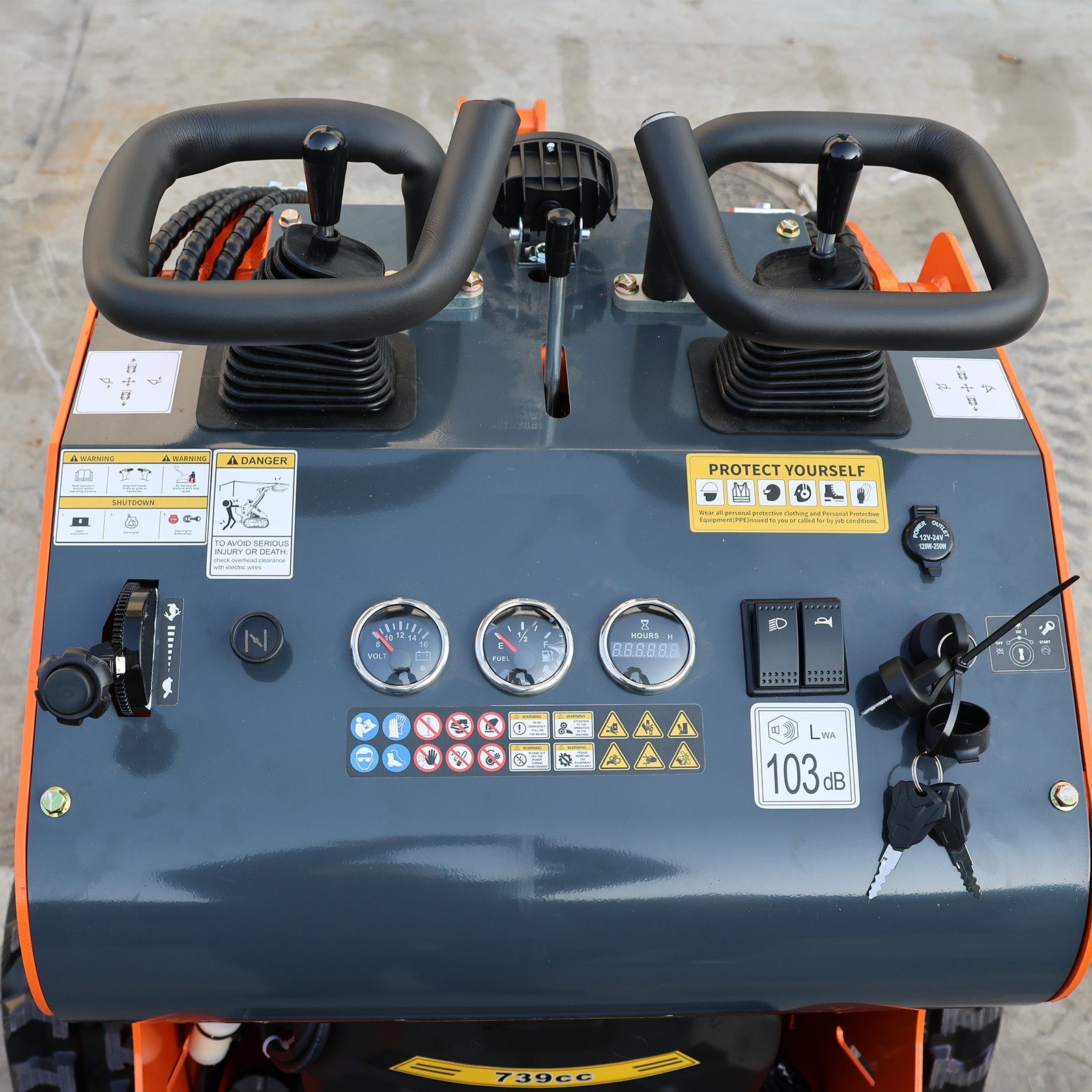 Mini Tracked Skid Steer Loader with Runtong Engine, New