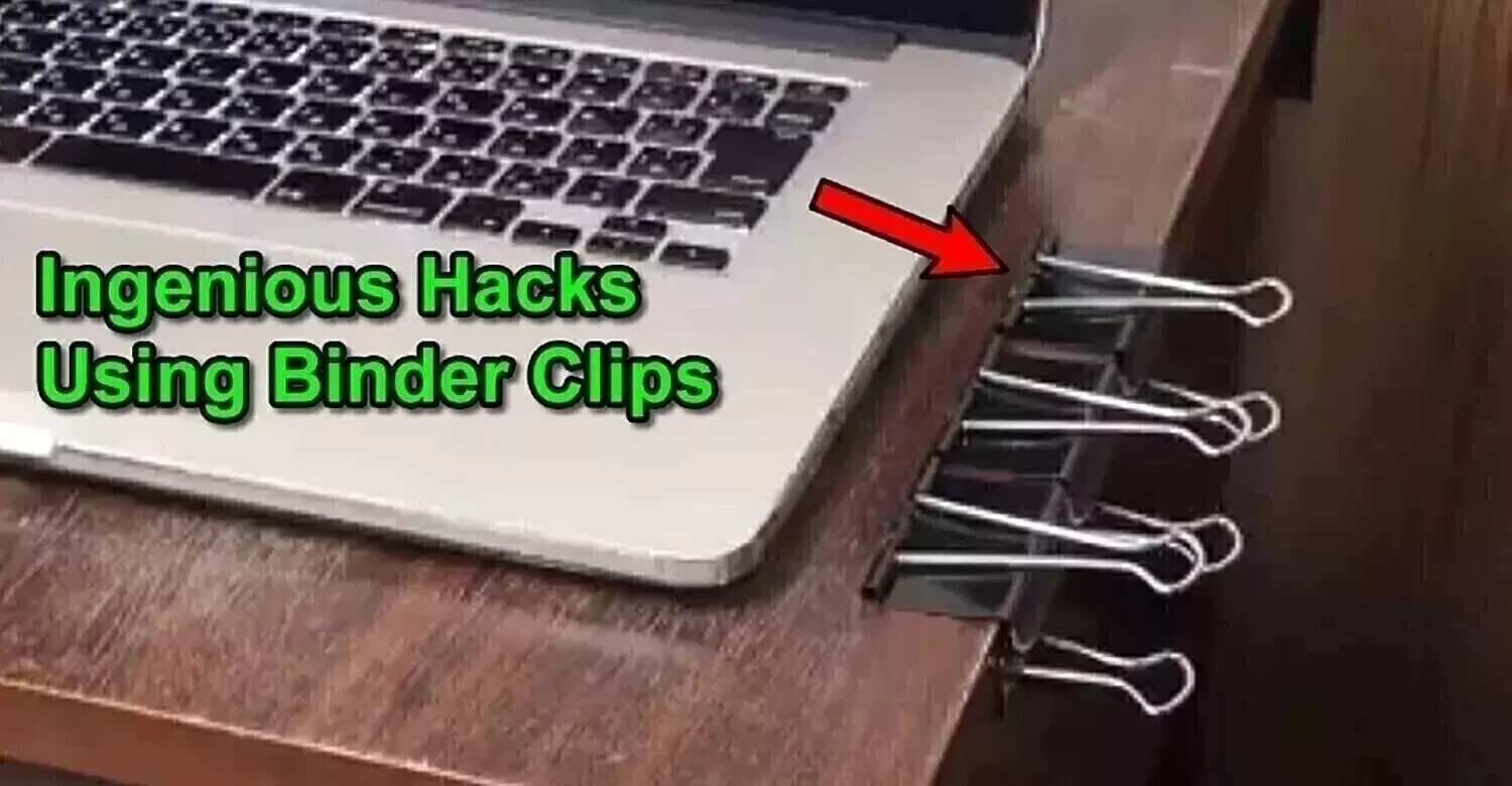 Extra Large Binder Clips (36 Pack) 2 Inch, Big Paper Clamps for Office Supplies