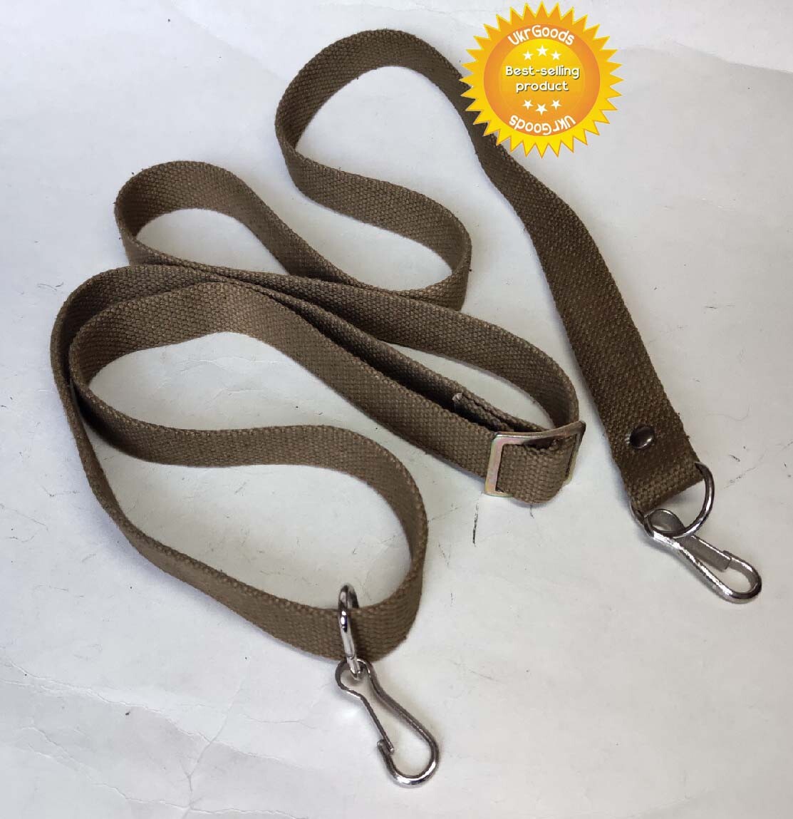 Carrying Sling Belt Two Point Soviet USSR Army Military Strap Canvas Original
