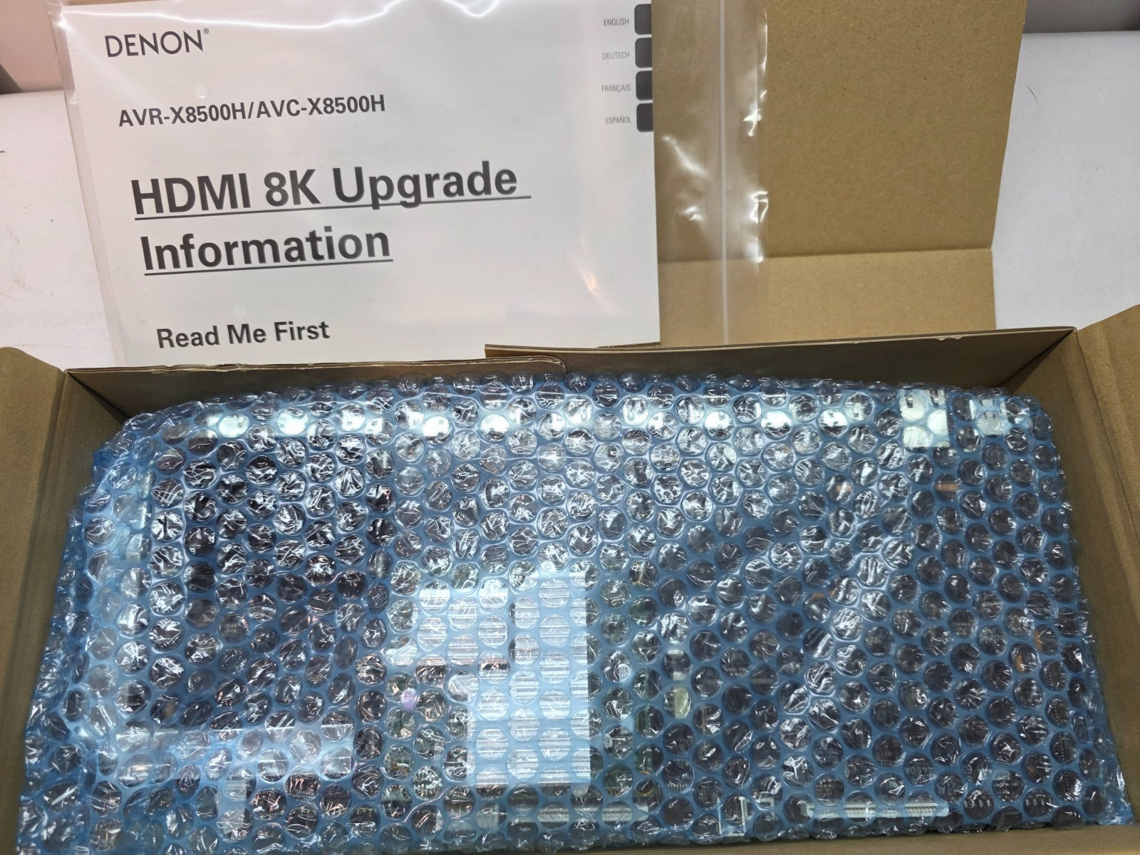 Denon AVR-X8500H HDMI 8K Upgrade Kit