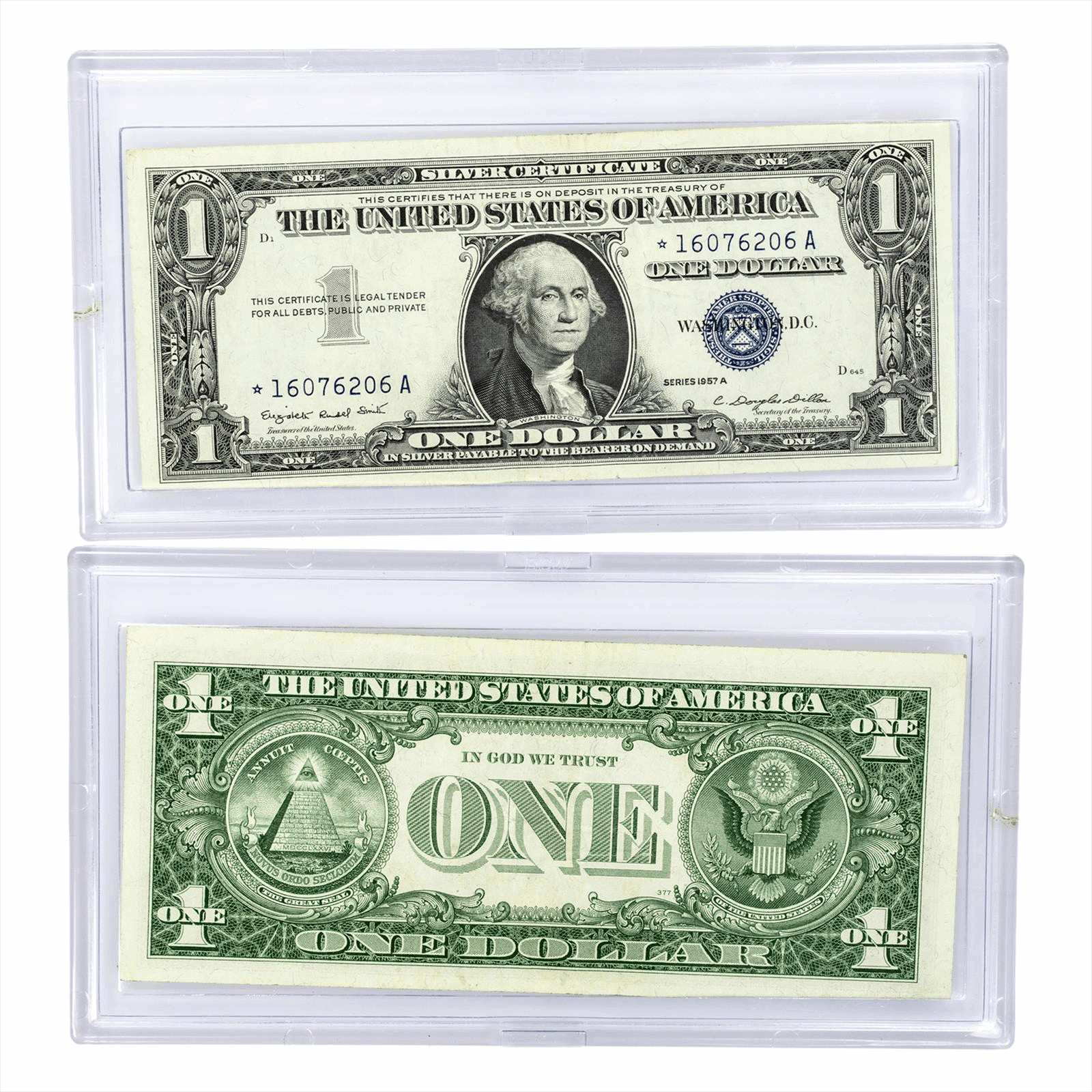 1957A $1 US Silver Certificate Fr#1620 Raw