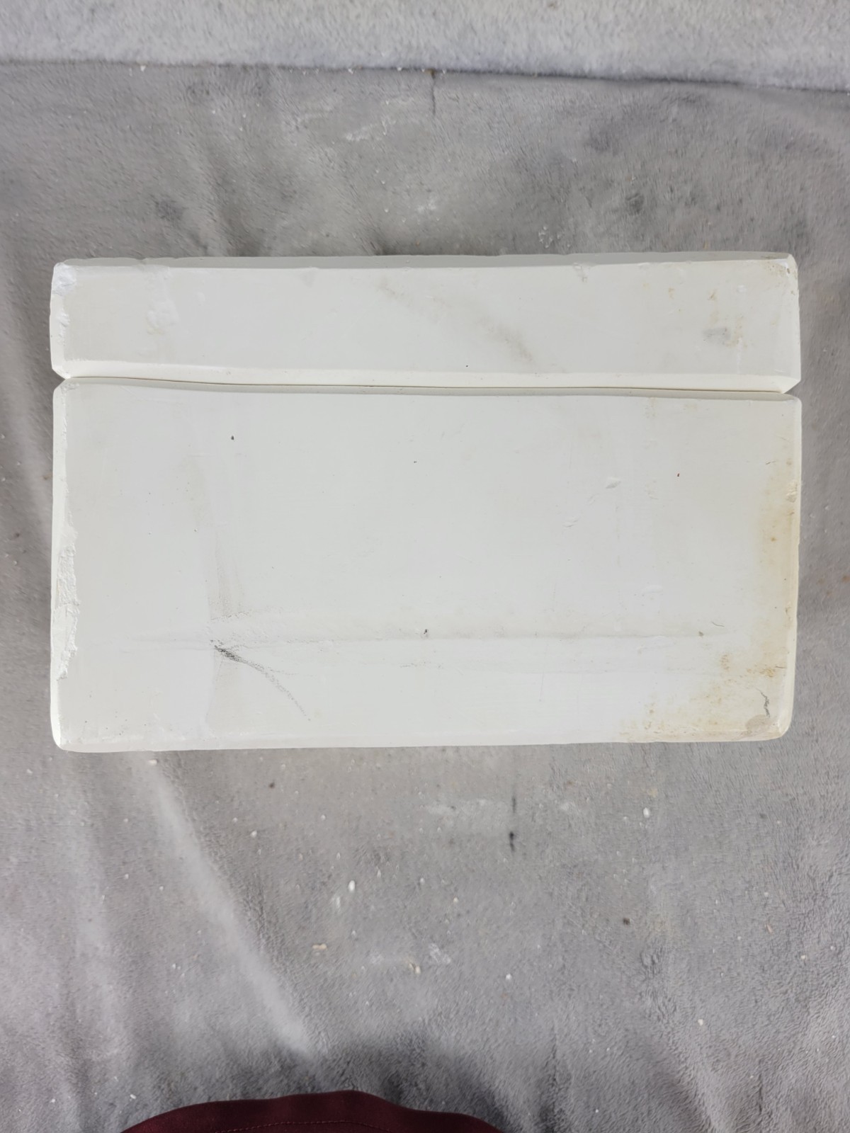 Vintage Ceramic Slip Casting Mold Of Soap Dish