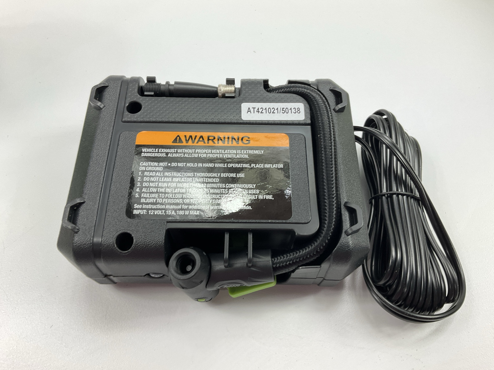 Slime 50138 Flat Tire Puncture Repair Kit W/ Air Compressor Pump + Sealant Can