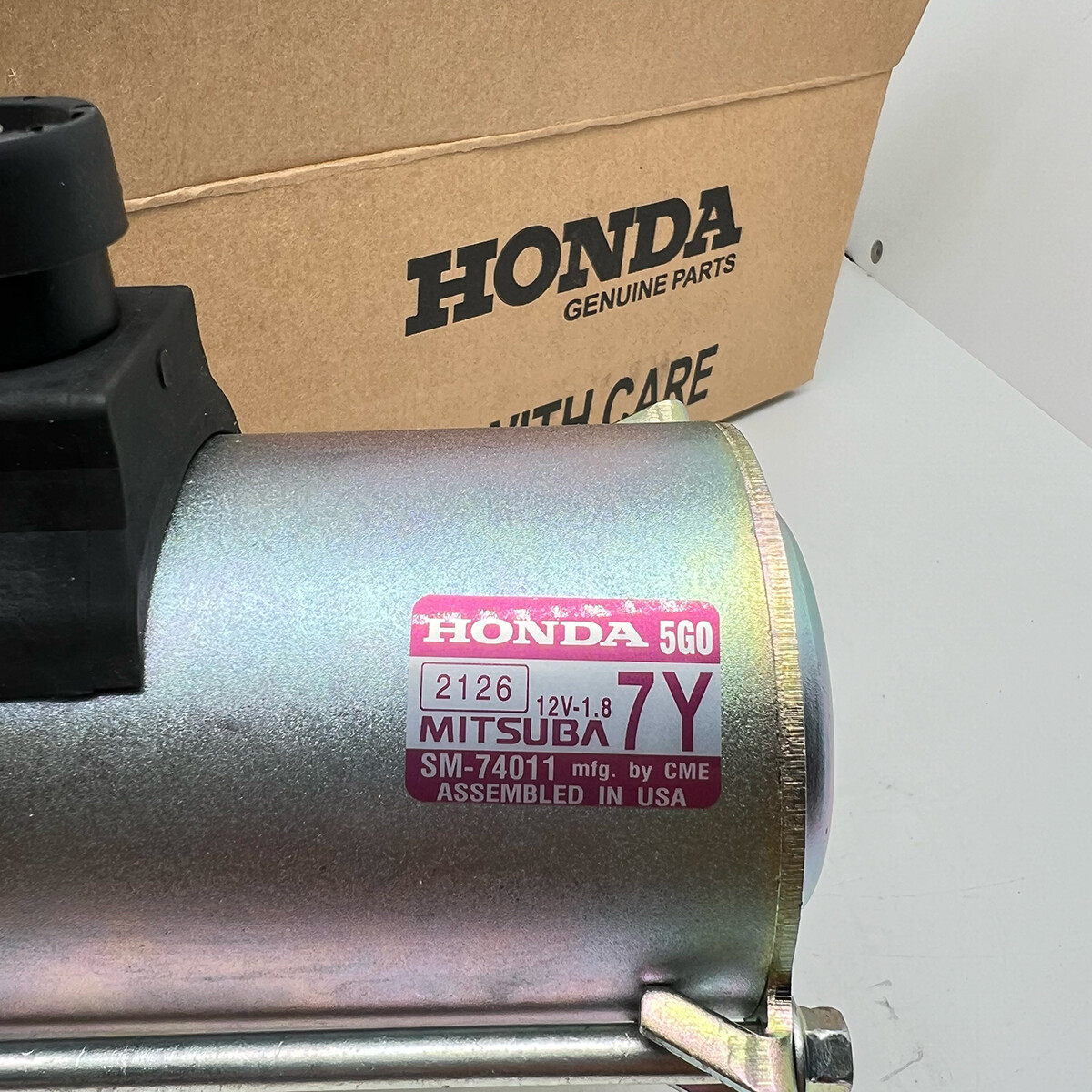 OEM Honda 31200-5G0-A04 Starter Motor for 2013-2017 Accord Acura RLX Auto Trans