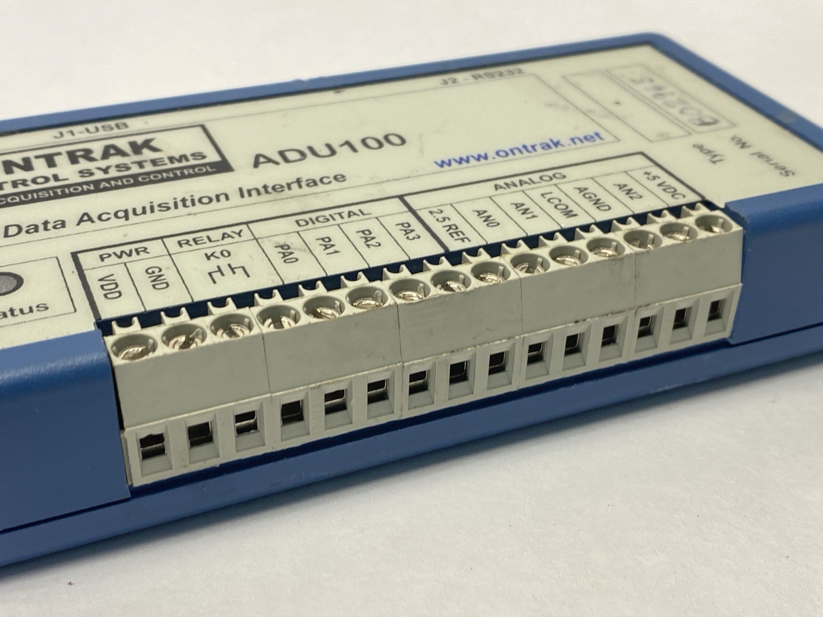 Ontrak Control Systems ADU100 USB Data Acquisition Interface