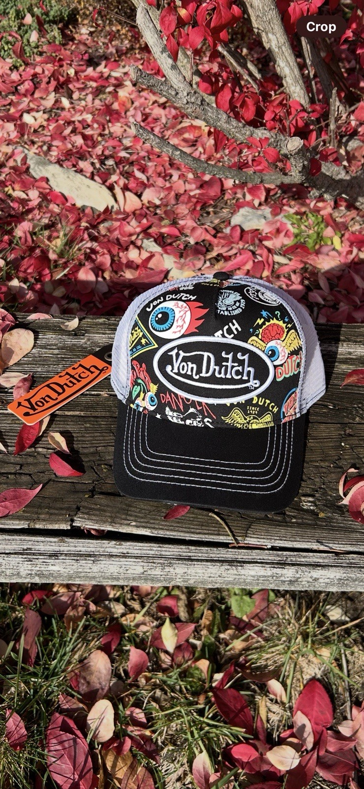 Von Dutch Jax Black Trucker Cap 🧢🔥