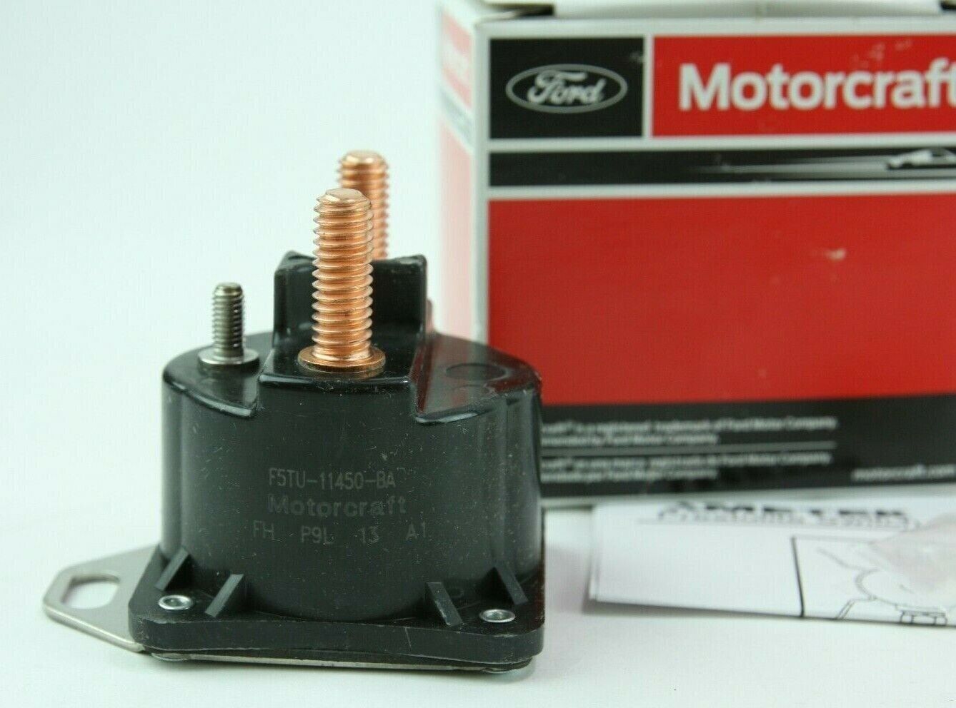 OEM Genuine Motorcraft Starter Solenoid Switch Relay F5TU11450BA For Ford Trucks