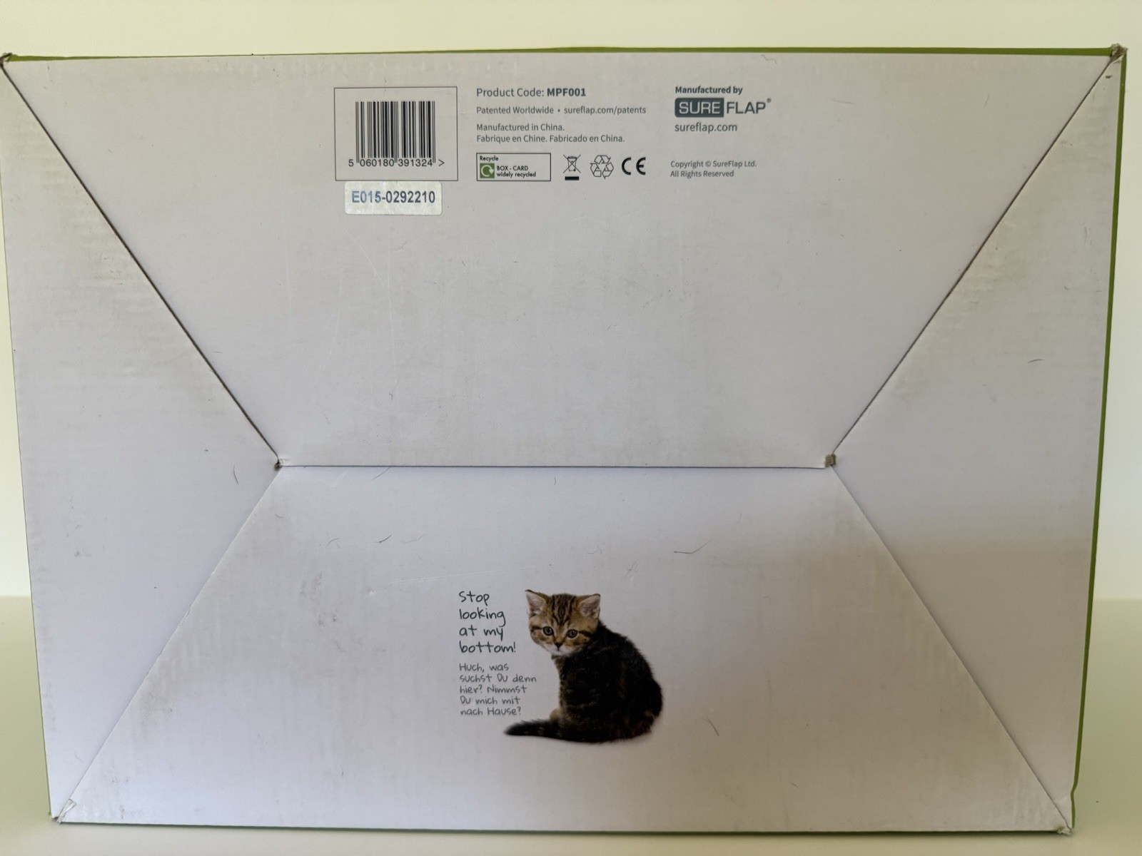 SureFlap MPF001 SureFeed Microchip Pet Feeder - White