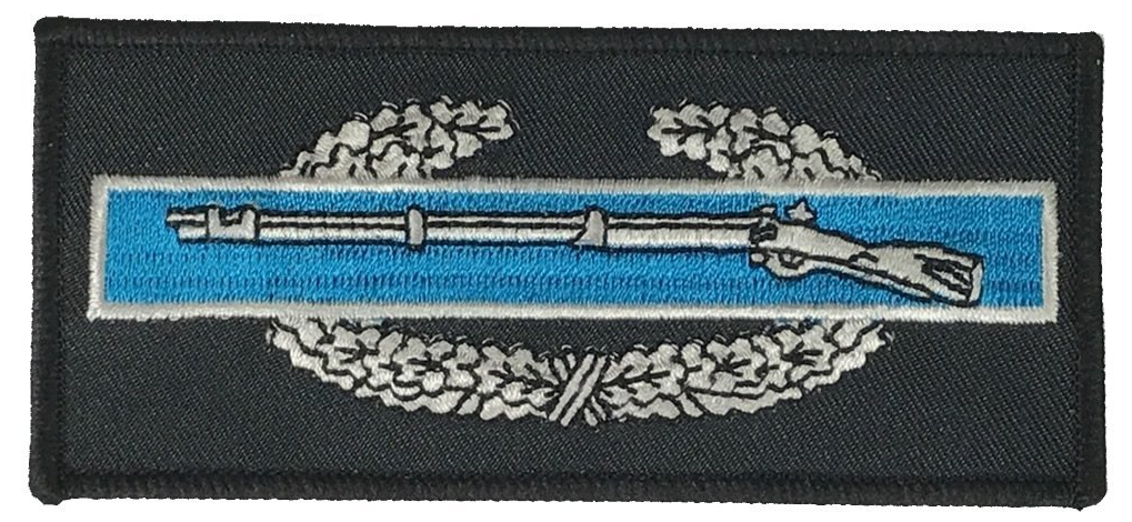 COMBAT INFANTRYMAN BADGE CIB PATCH ARMY INFANTRY GRUNT SF SPECIAL FORCES RIFLE